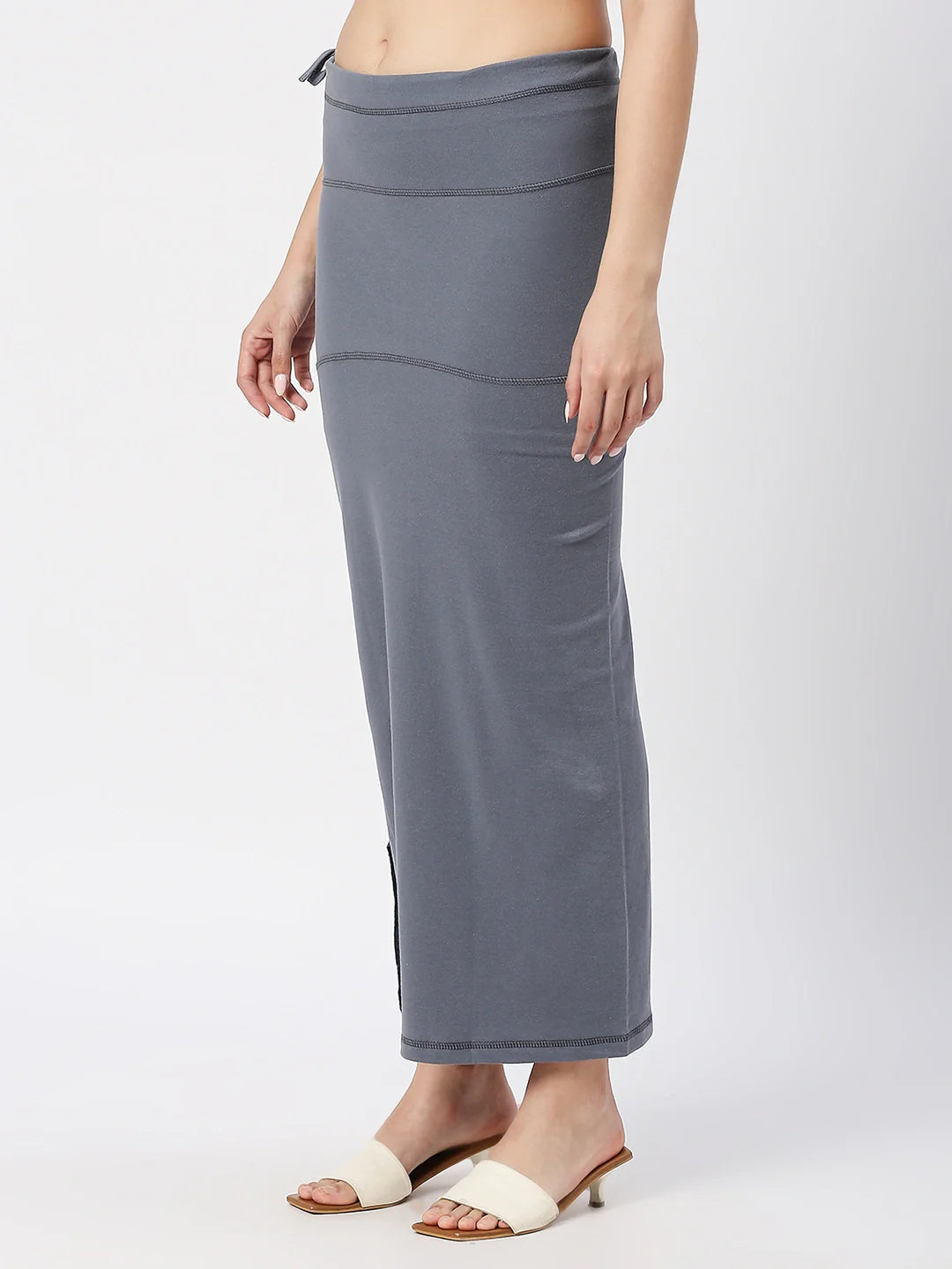 Cotton Lycra Charcoal Grey Shapewear